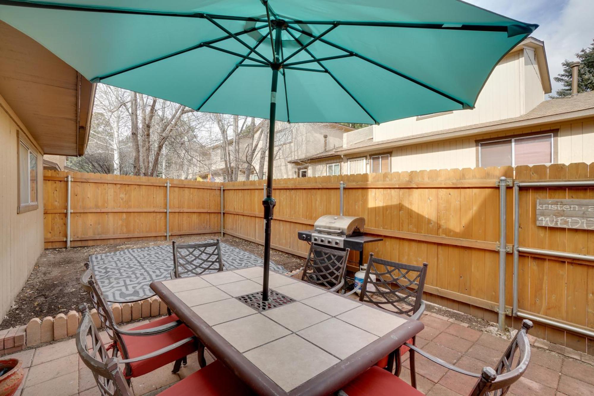 Flagstaff Townhome With Grill About 3 Mi To Downtown! Extérieur photo